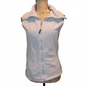 Calvin Klein Performance Gray vest size small quick dry high collar